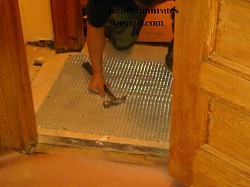 floor levelling, ceramic tiles,